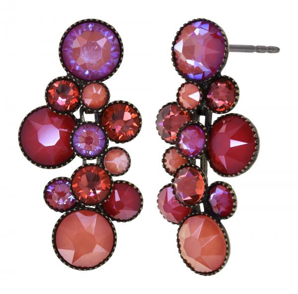 Strawberry Sorbet Water Cascade - earrings from Konplott